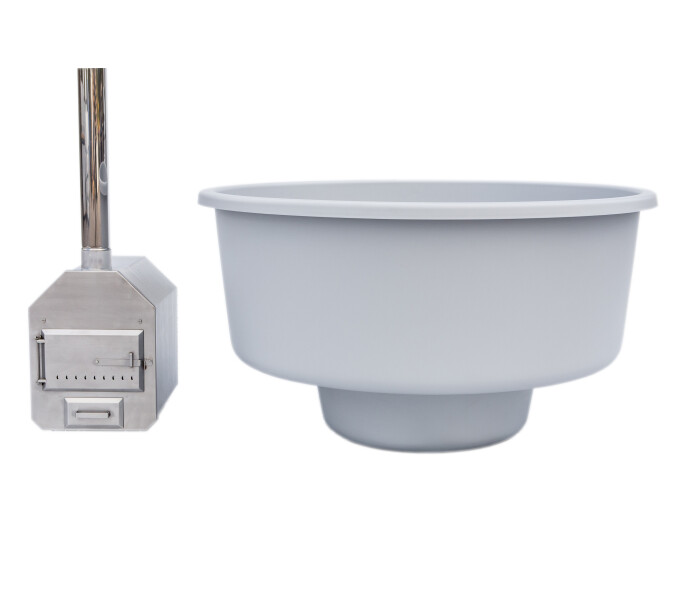 Kylpytynnyrin rakennussarja vaaleanharmaa image