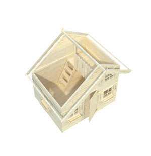 Tomi leikkimökki parvella kuva