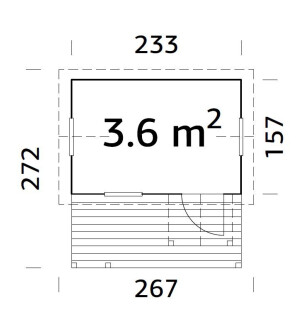Oona leikkimökki kuva