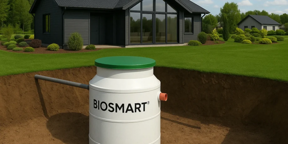 Så monterar du ett BIOSMART minireningsverk – steg för steg